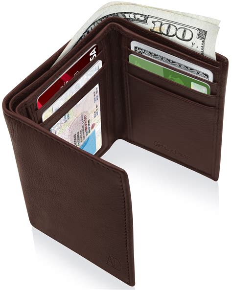 thin trifold wallets for men